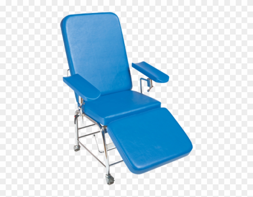 Reclining Phlebotomy Chair, Standard Chair, Hospital - Plinth Reclining Phlebotomy Chair Non-height Adjustable, Clipart