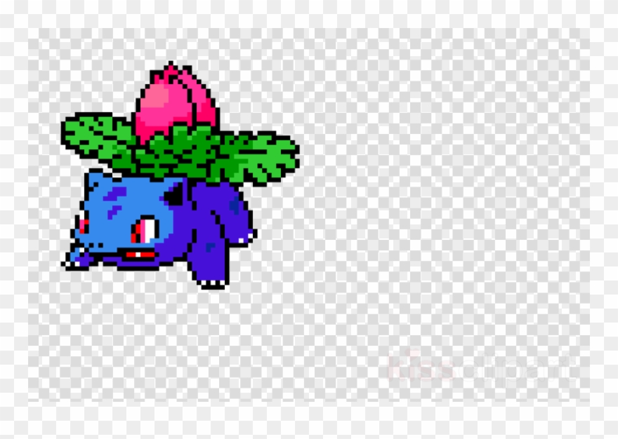 16 Bit Ivysaur Clipart Pokémon Firered And Leafgreen - Afro Black Anime Characters Female - Png Download