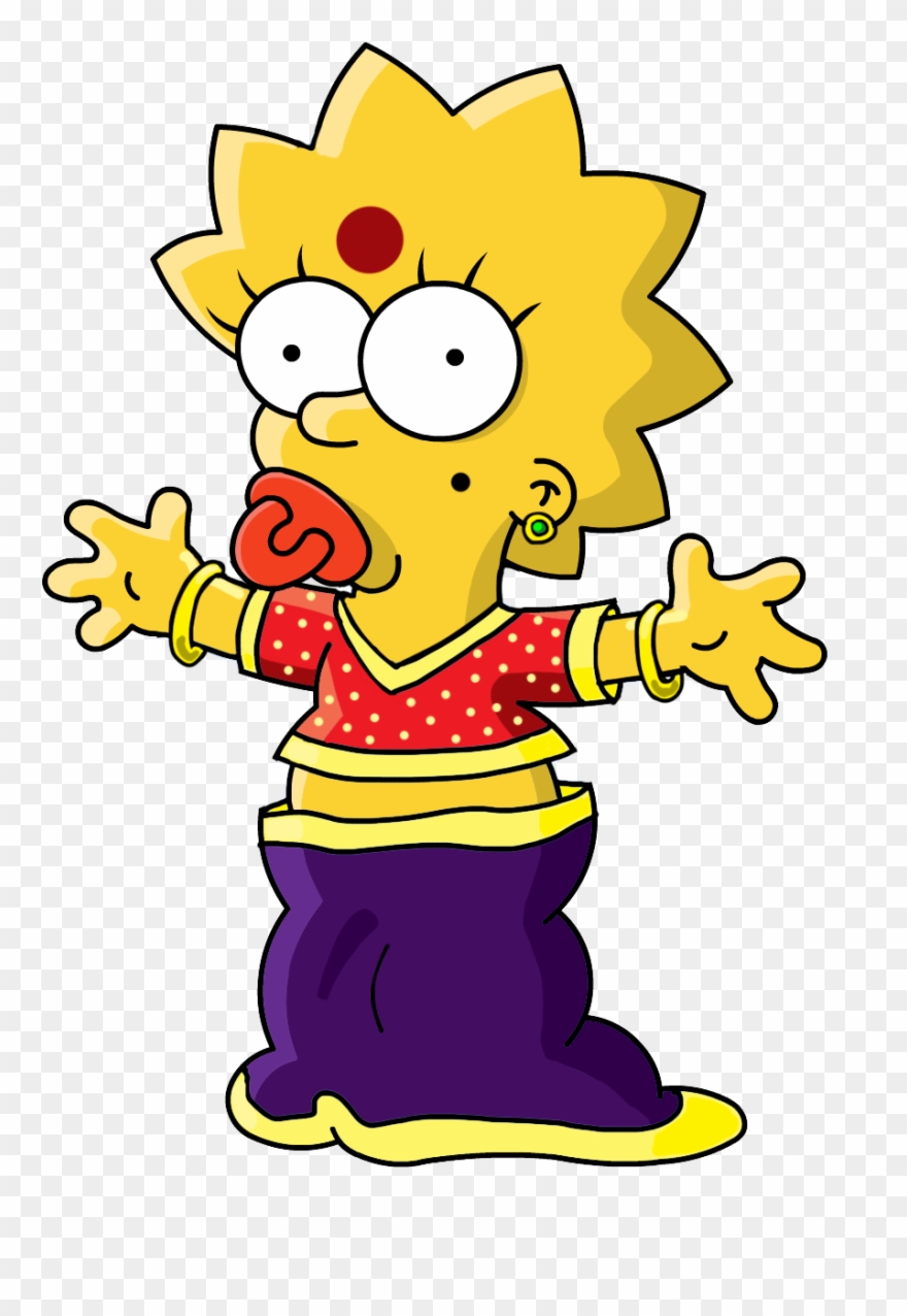 Maggie Simpson Hindu Clipart