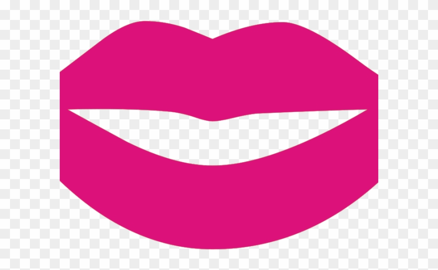 Lips Clipart Pretty Lip - Clip Art - Png Download