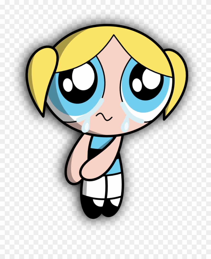 Powerpuff Girls Cry Bubbles Clipart