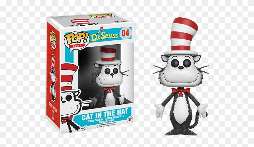 Cat In The Hat - Pop! Vinyl Figure Clipart