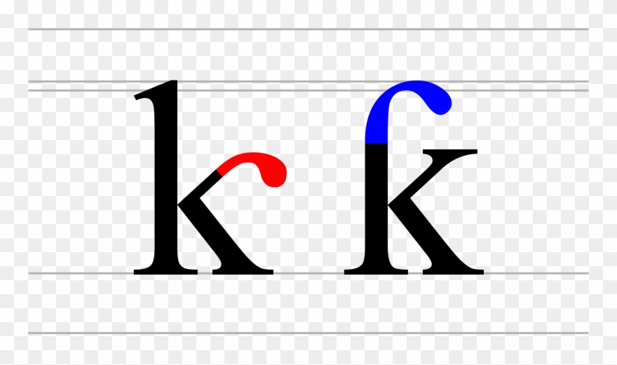 K With Hook - Bro Juice Clipart