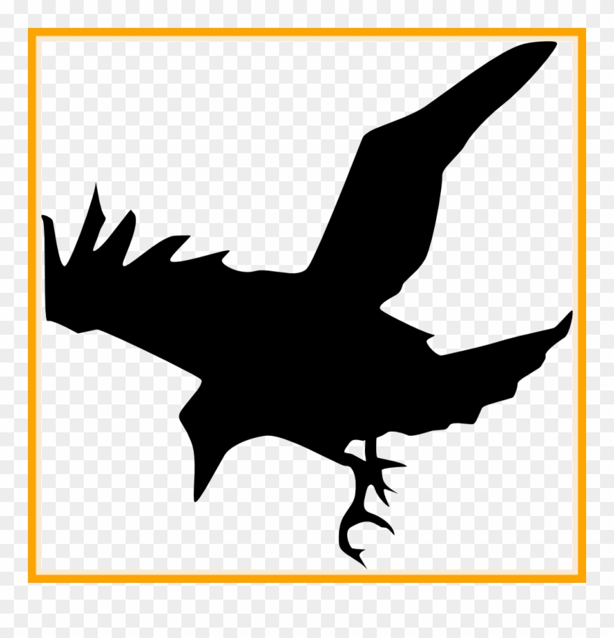 Marvelous Related Image This Is Halloween La Pict For - Raven Silhouette Png Clipart