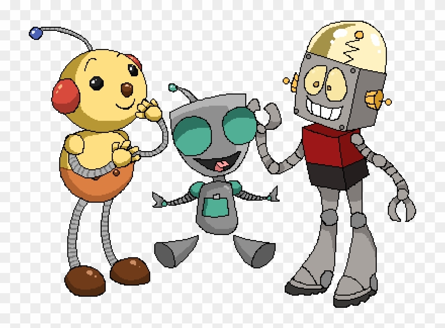 Robot Pals - Rolie Polie Olie Oc Clipart