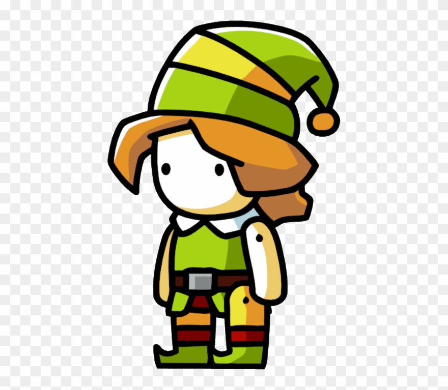Elf Male - Scribblenauts Elf Clipart