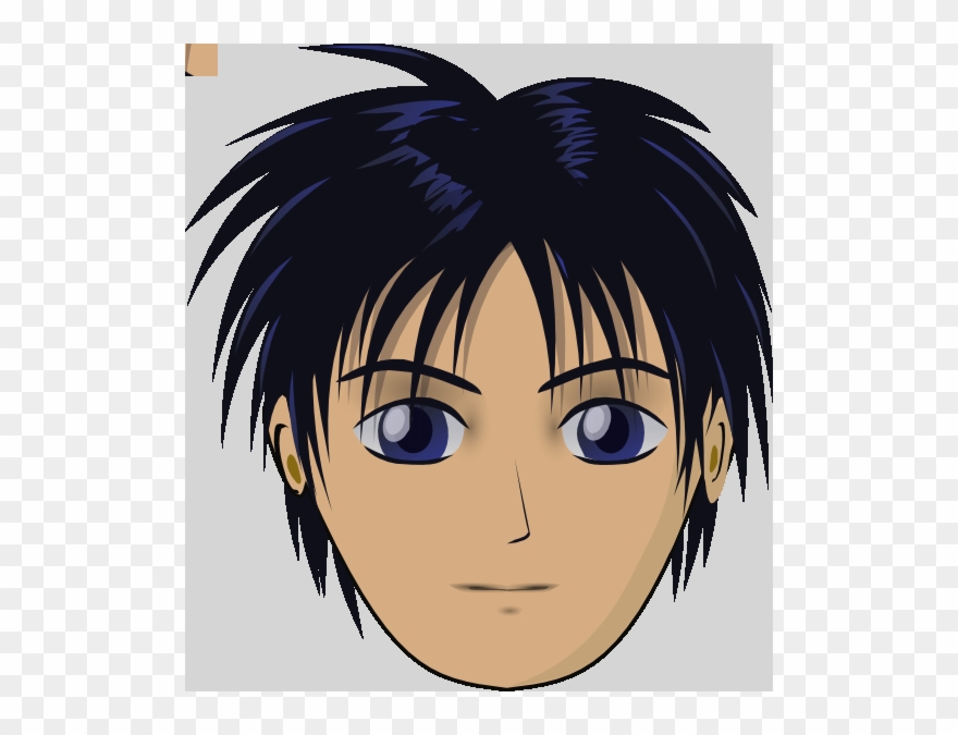 Cartoon Boy Face Clipart
