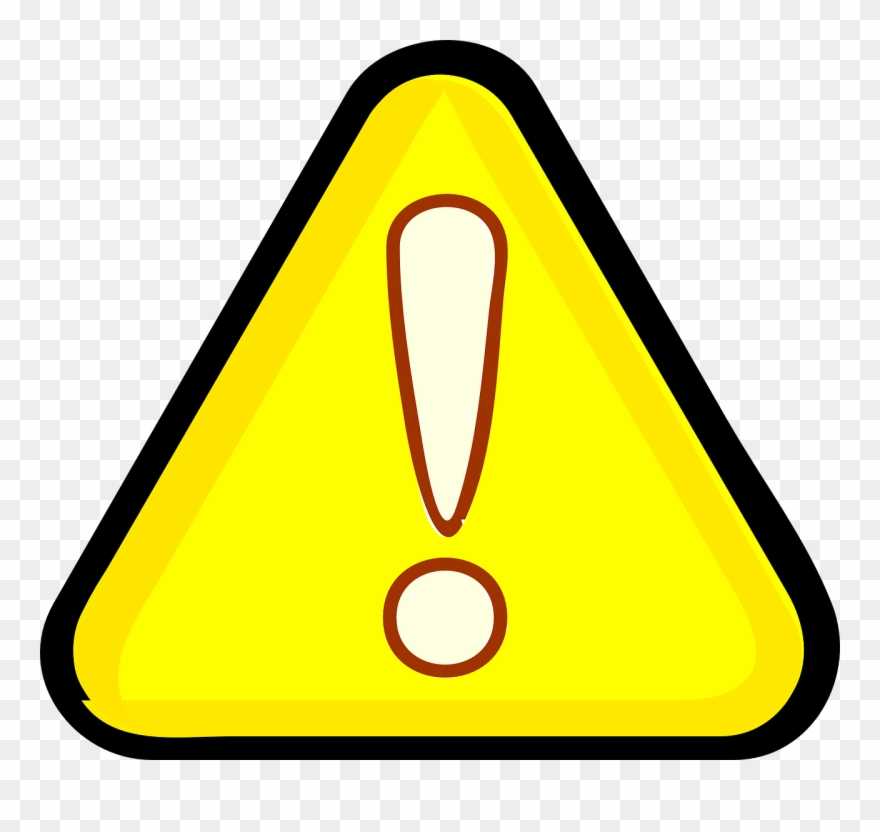 Sign Triangle Warning Png Image - Tanda Seru Clipart