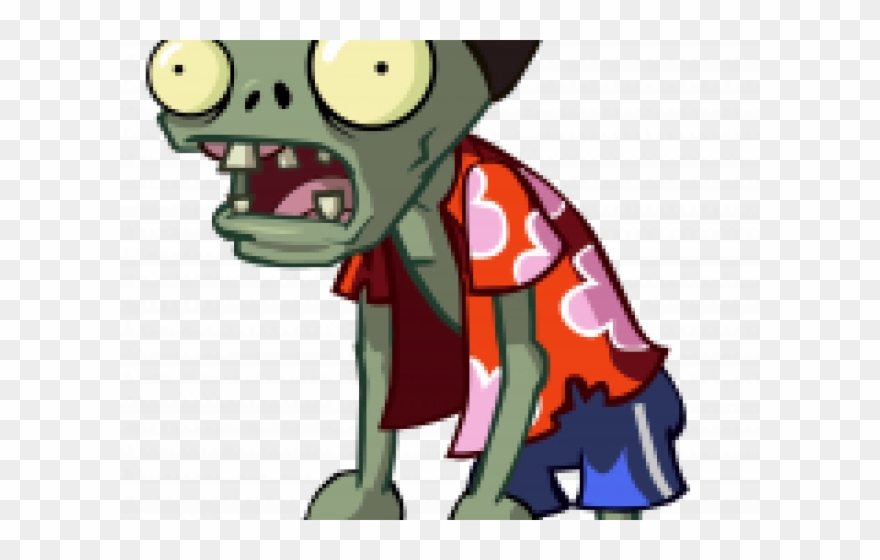 Zombie Clipart Transparent Background - Plants Vs. Zombies - Png Download