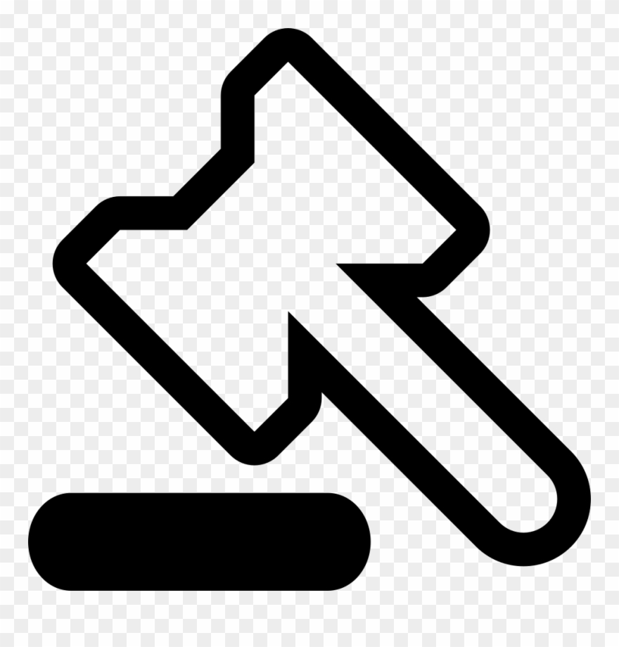 Auction Comments - White Icon Judge Clipart