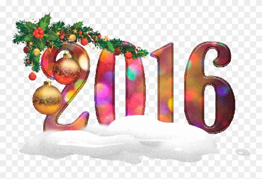 20 Dec 2016 - 2016 Gif Transparent Clipart