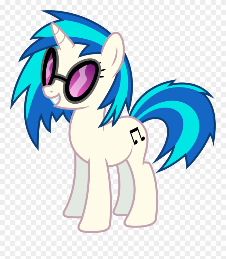 Vinyl Scratch - Dj Pon 3 Clipart