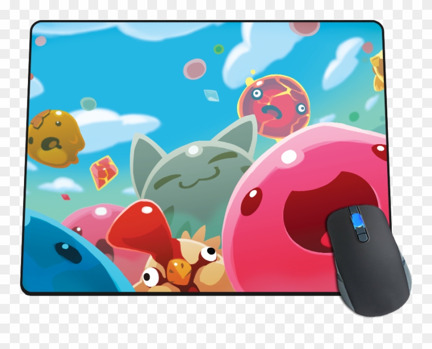 Group Slime Photo Mousepad - Slime Rancher Mousepad Clipart