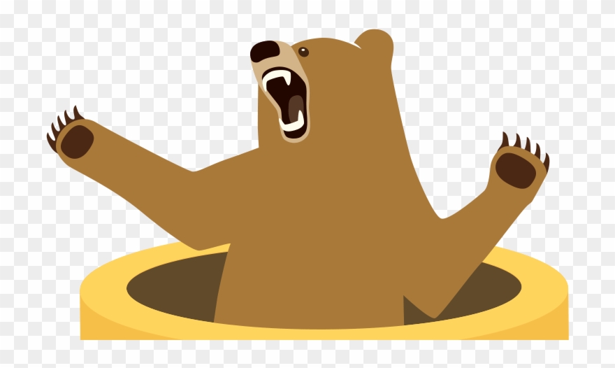 Nordvpn Asks Is A Relatively Small One To Pay - Tunnelbear Logo Png Clipart