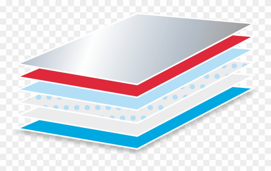 Qcm Gloss Voided Metallised Film Clipart