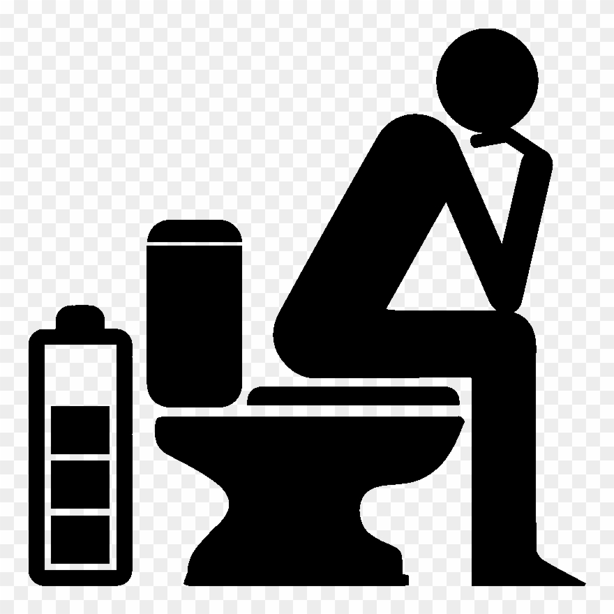 Sticker Chargement - Toilet Clipart