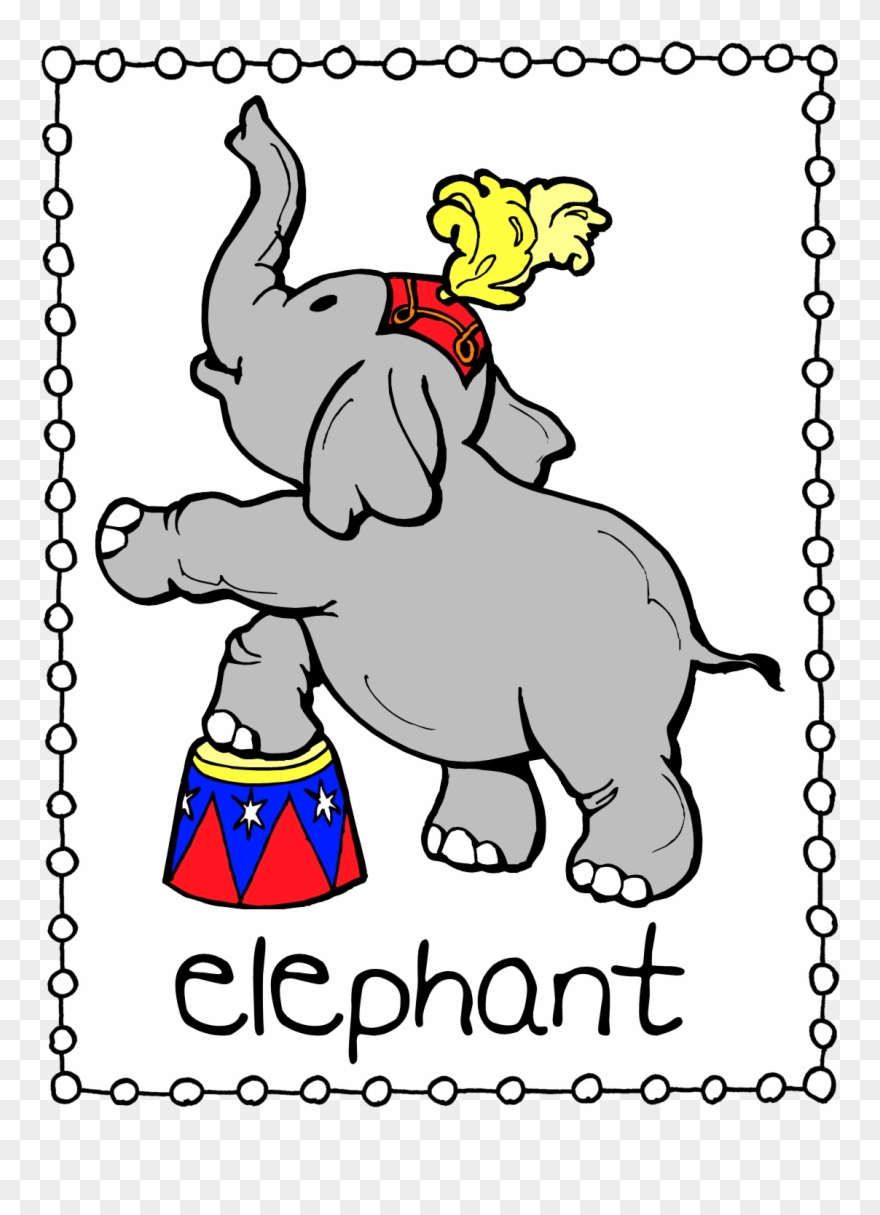 It´s The Acrobat - Circus Coloring Pages Clipart