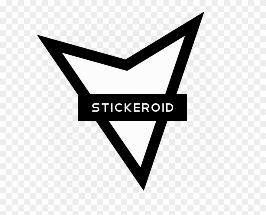 White Arrow - Triangle Clipart
