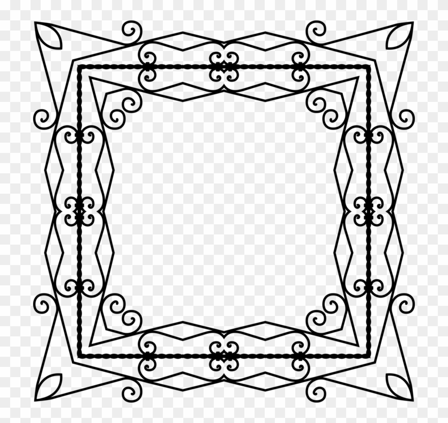 Computer Icons Icon Design Black And White Picture - Picture Frame Clipart