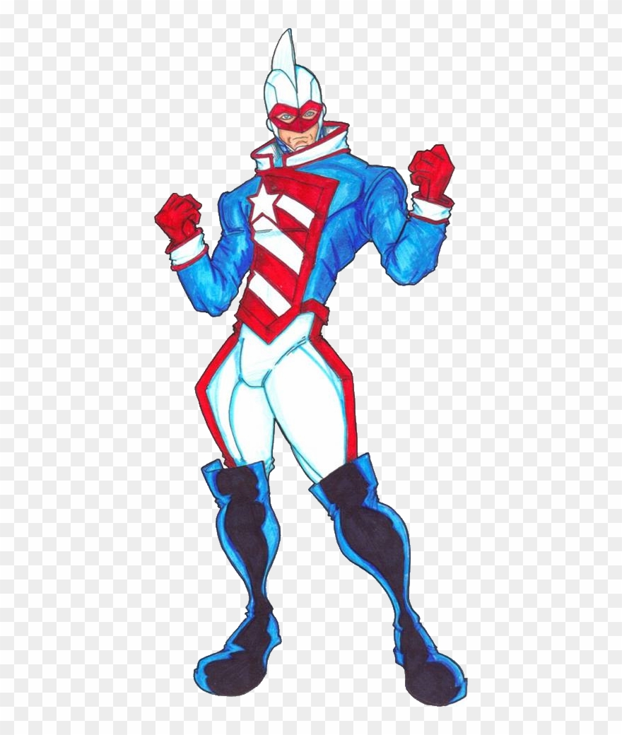 Captain Flag - - Illustration Clipart