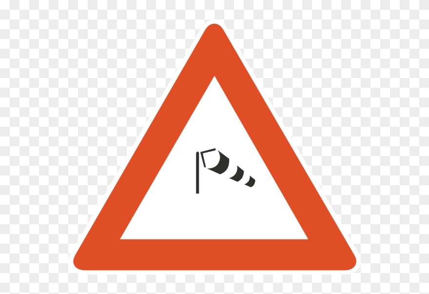 Blank Warning Road Signs Clipart
