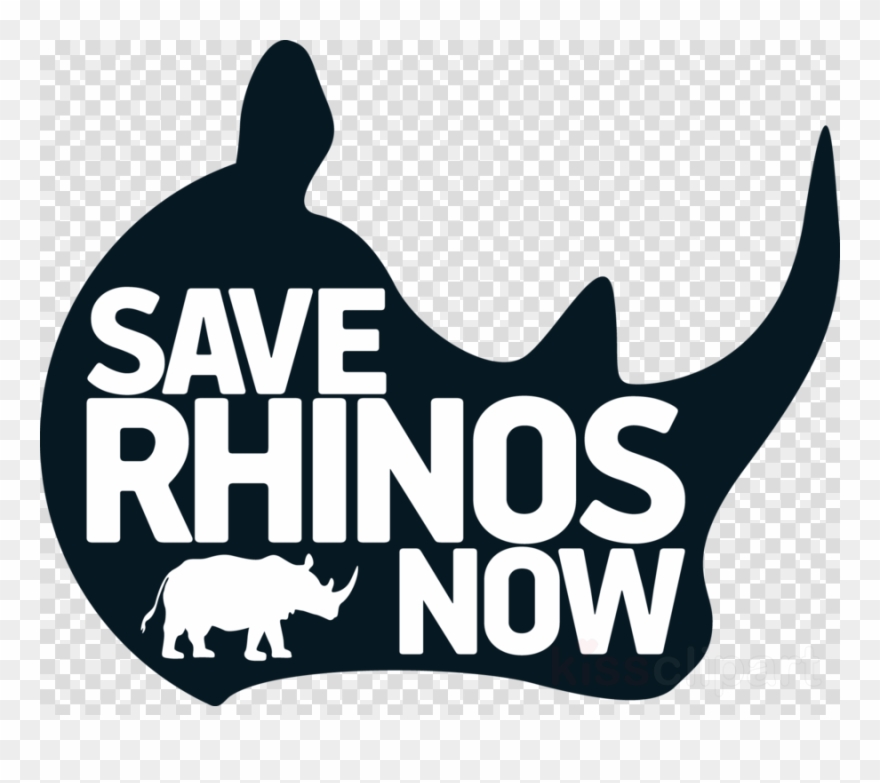 Save The Rhinos Clipart Dürer's Rhinoceros Save The - Black Rhinoceros - Png Download