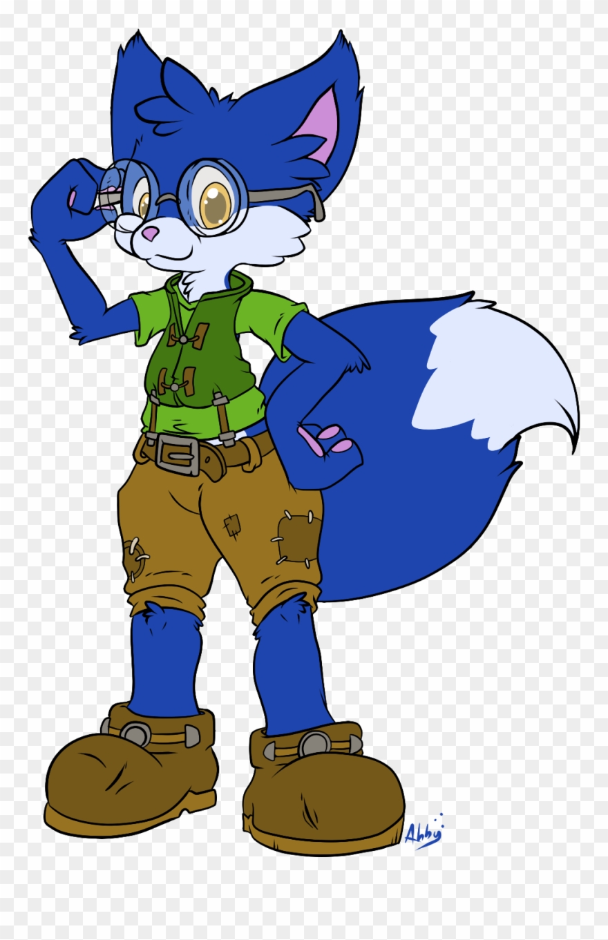 Junkyard Nerd - Cartoon Clipart