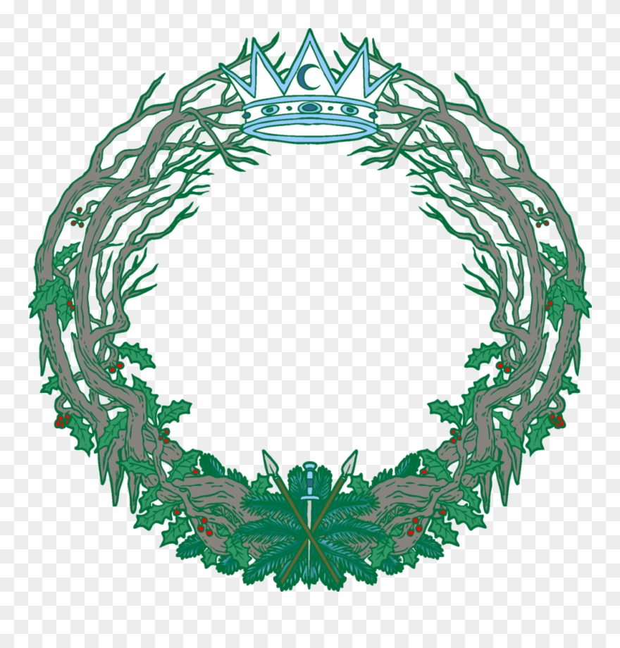 Winter Court Color Green Clipart