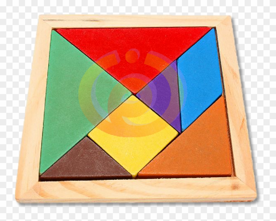 Loading Zoom - Tangram 7 Piece Puzzle Clipart