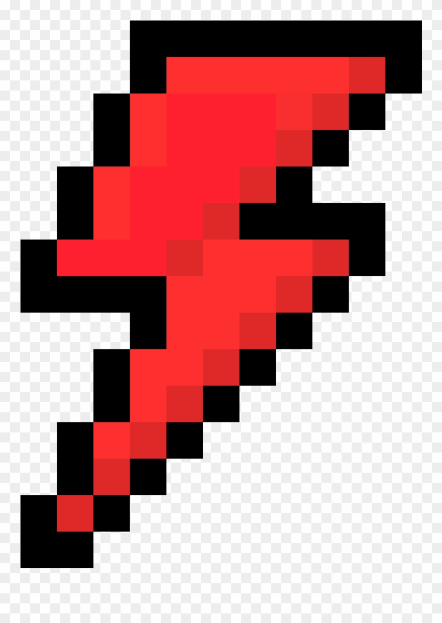 Lightning Bolt - Lightning Pixel Clipart