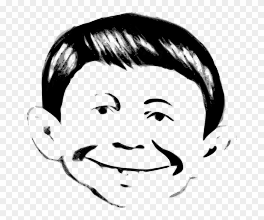 What Me Worry - Alfred E Neuman Transparent Background Clipart