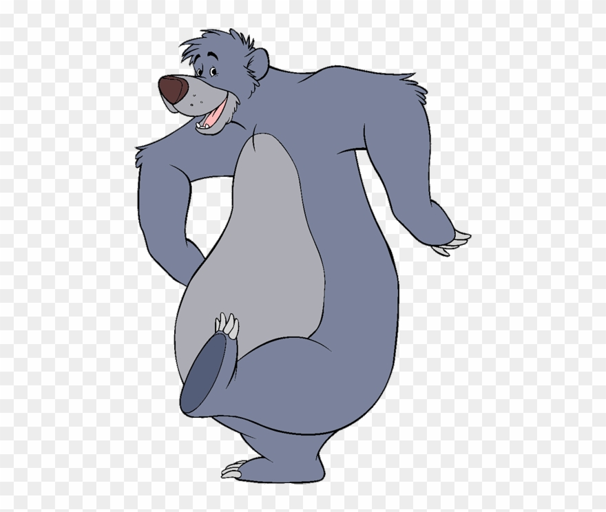 Baloo Clip Art Disney Clip Art Galore - Baloo Jungle Book Clipart - Png Download