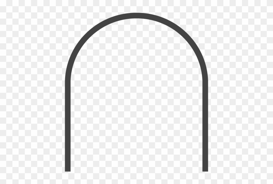 Round Top Arch - Movie Theater Clipart