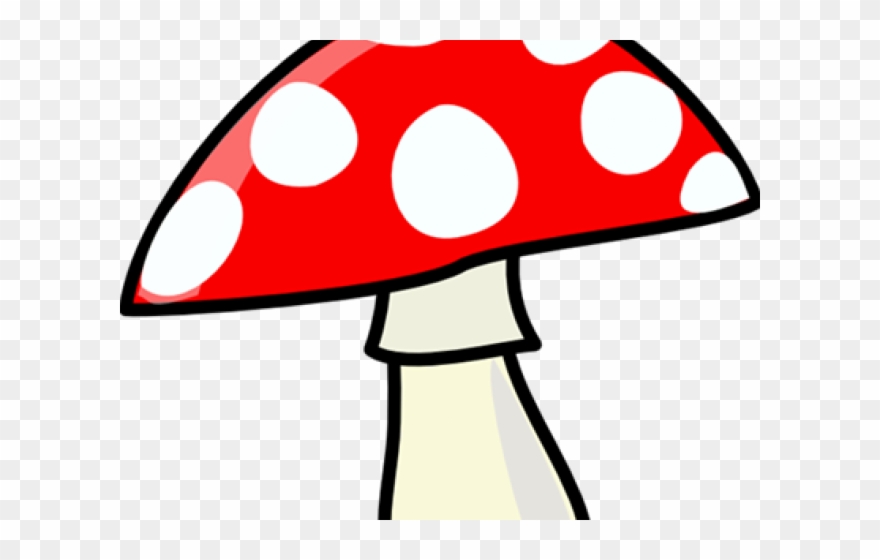 Mushroom Clipart Cartoon - Cartoon Mushroom - Png Download