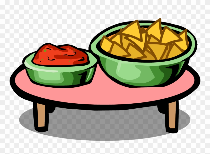 Furniture Sprites 3 007 - Chips And Salsa Clipart Free - Png Download