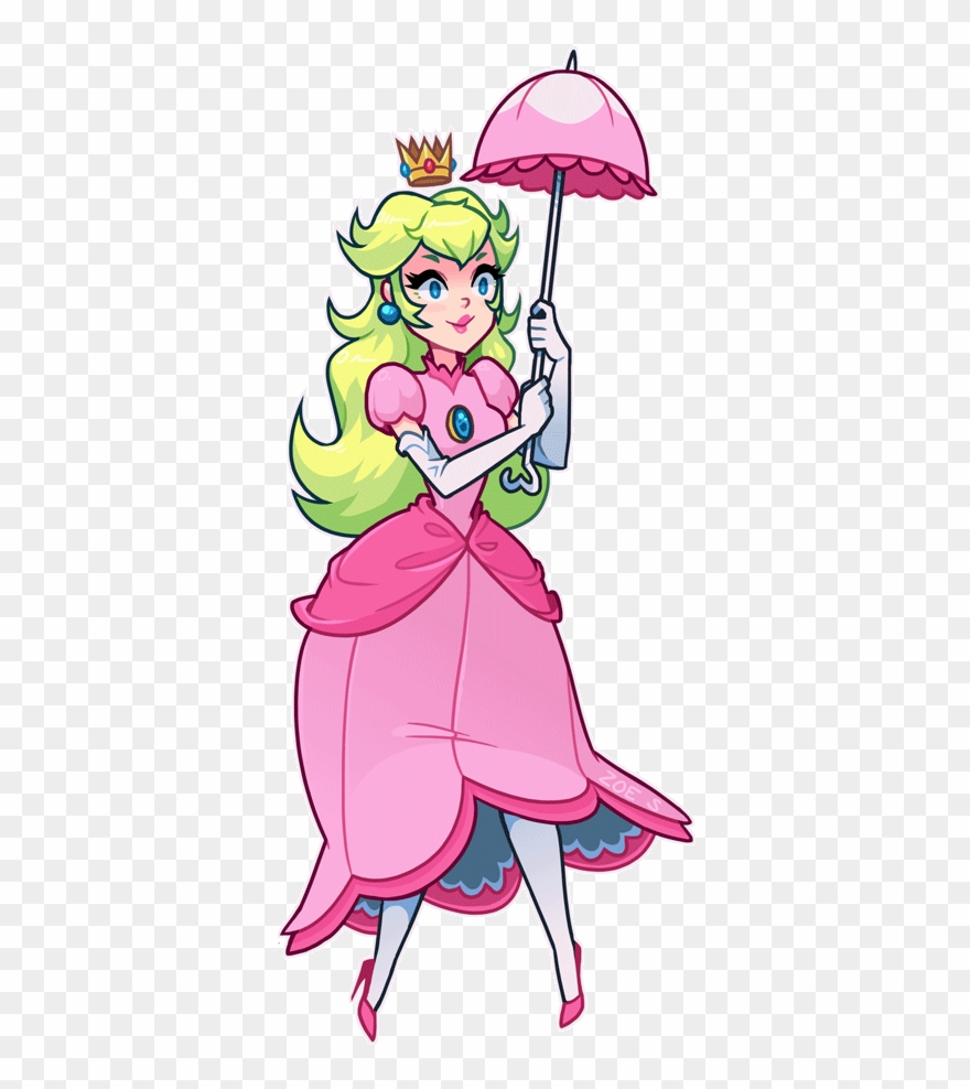 Princess Peach Pin Up Nintendo Gaming Artists On Tumblr - Princess Peach Gif Sexy Transparent Clipart