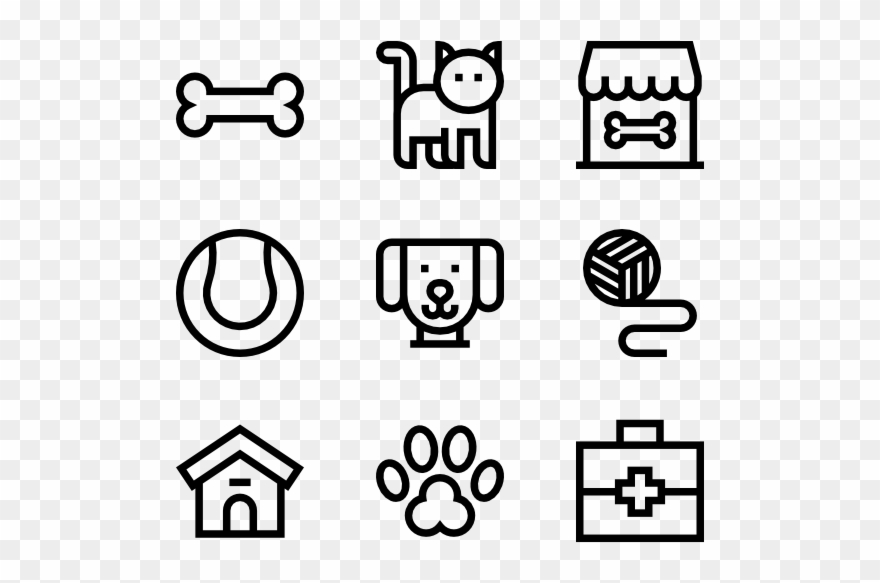 Pets - Design Icon Clipart