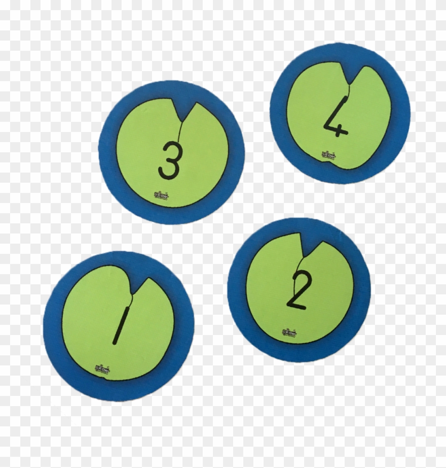 Frog Hopscotch - Circle Clipart