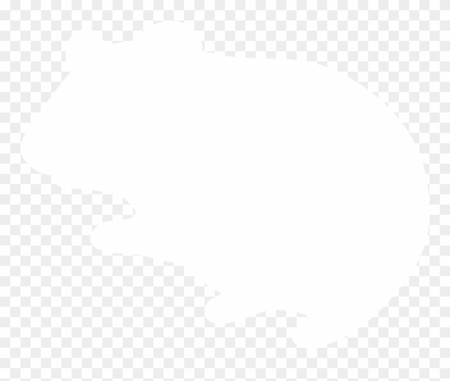 Image Freeuse Library At Getdrawings Com Free For Personal - Hamster White Silhouette Clipart
