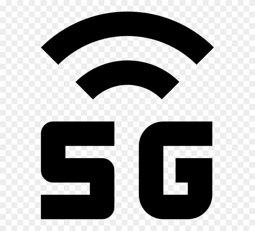 Icon Of 5g Signal Strength - Icon Clipart