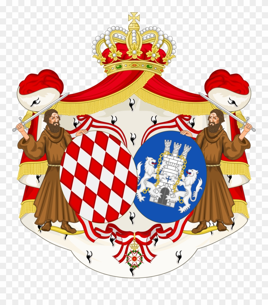 Coat Of Arms Of Grace, Princess Of Monaco - Nature Protection Service Clipart