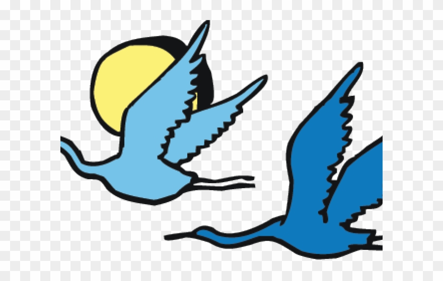 Geese Migration Clipart Human Migration - Png Download