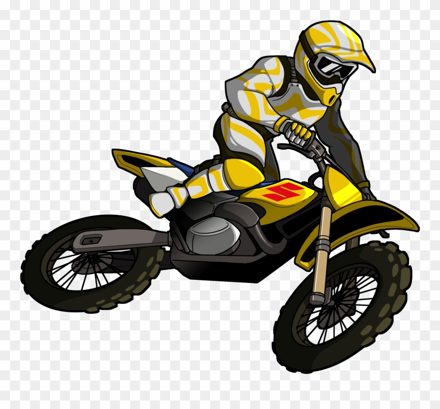 Web Logos And Game Icon - Moto Cross Png Clipart