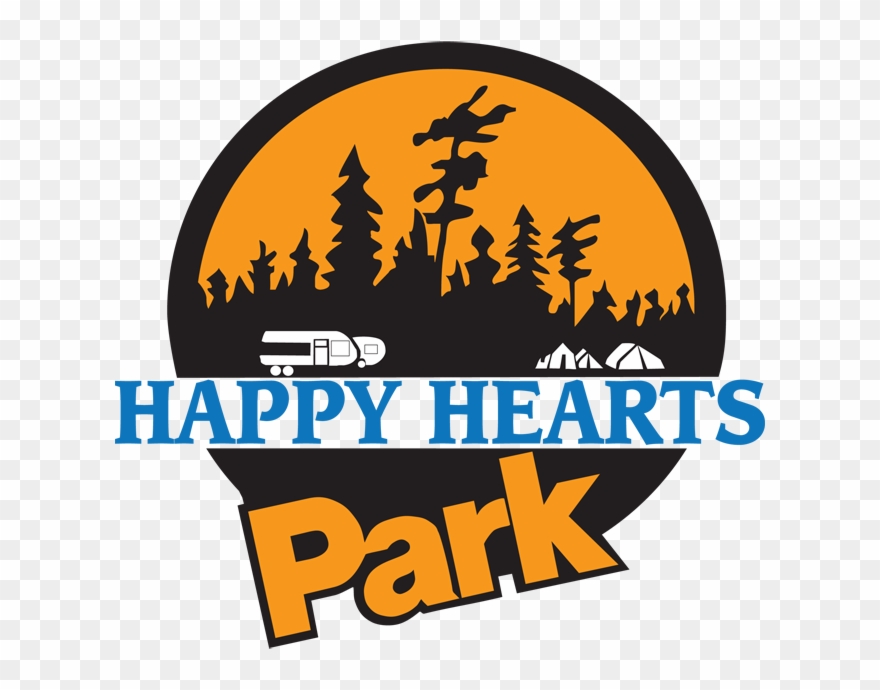 Logo - Happy Hearts Campground Clipart