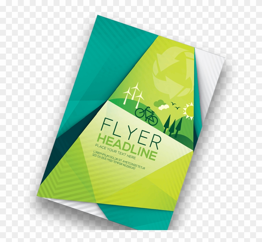 Clip Art Start Project Service - Green Cover Brochure Design - Png Download