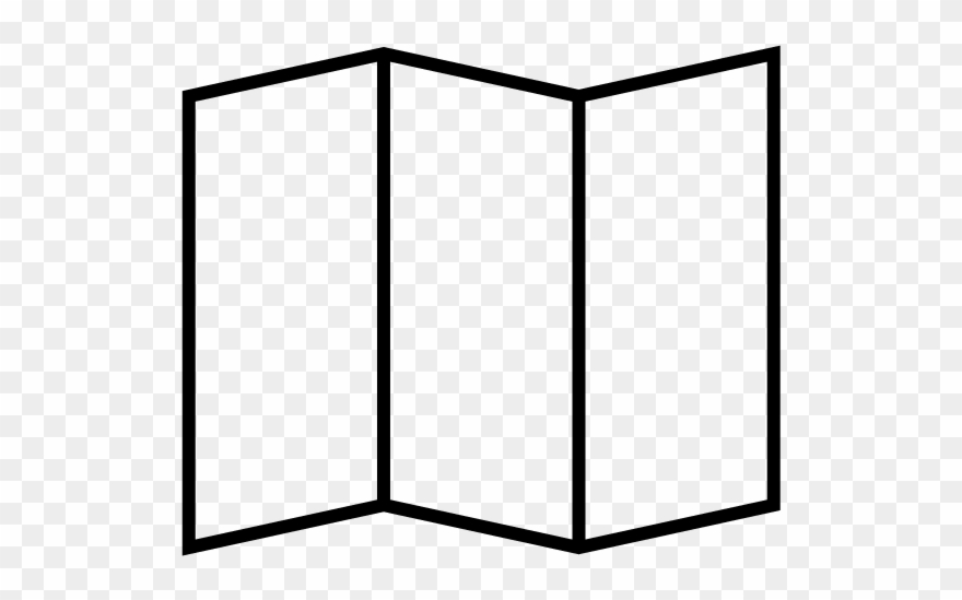 Brochures Are A Stunning Way To Market Your Business - Tri Fold Brochure Icon Clipart