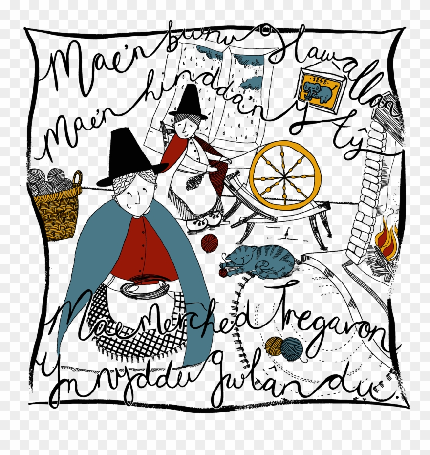 From Original Picture By Artist Eiry Dafydd, Through - Cartoon Clipart