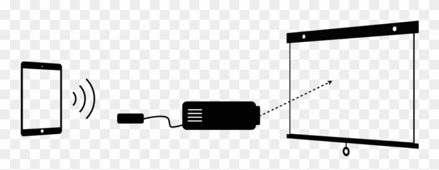 If You Already Have A Computer Connected To Your Projector, - Apple Tv Projector Clipart