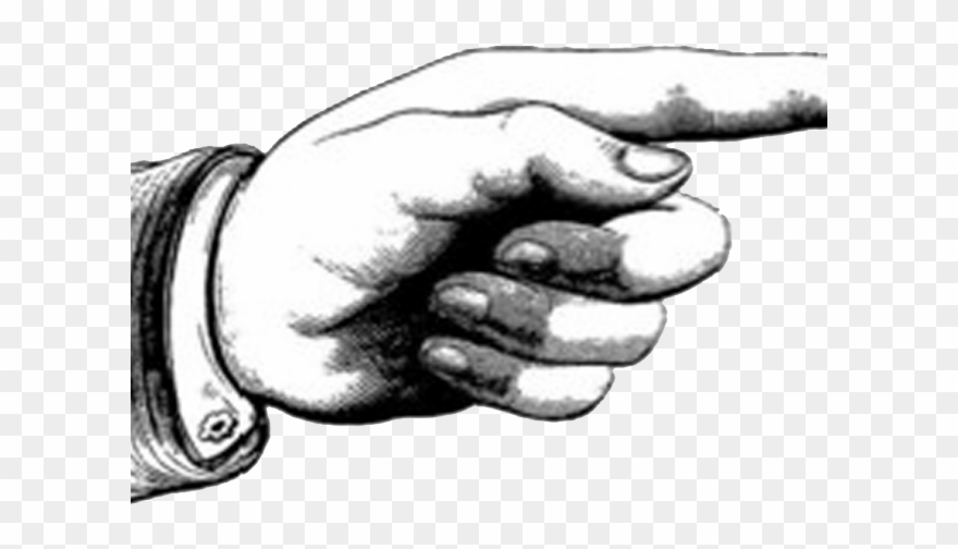 Hand Emoji Clipart Finger Pointing - Bird On Finger Shower Curtain - Png Download