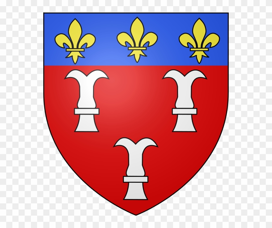 Heraldique Blason Ville Fr Rocamadour - Loches Coat Of Arms Clipart